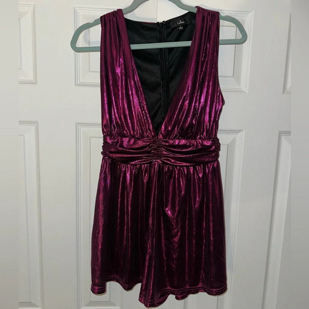 Lulus Sparkle Romper - Picture 1 of 7